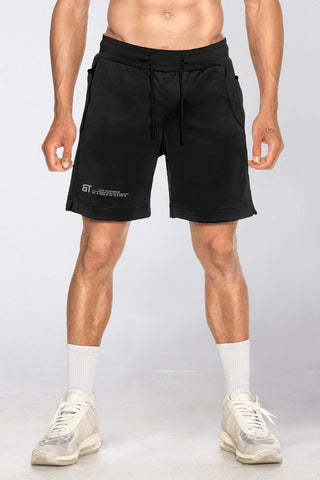 3800 . Momentum Regular-Fit Shorts - Black