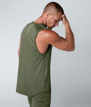 8250 . Momentum Regular-Fit Tank Top - Military Green