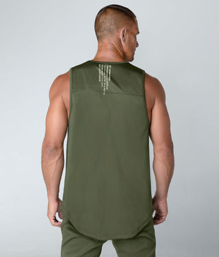 8250 . Momentum Regular-Fit Tank Top - Military Green