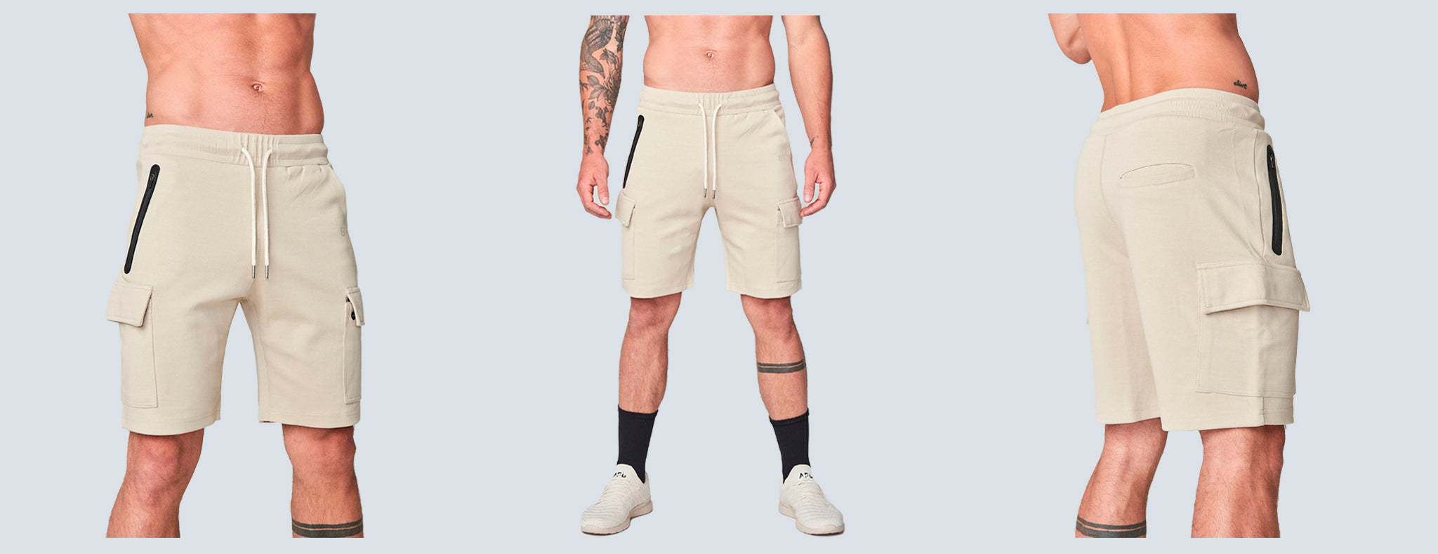 Born Tough Men’s Core Fit Cargo Shorts