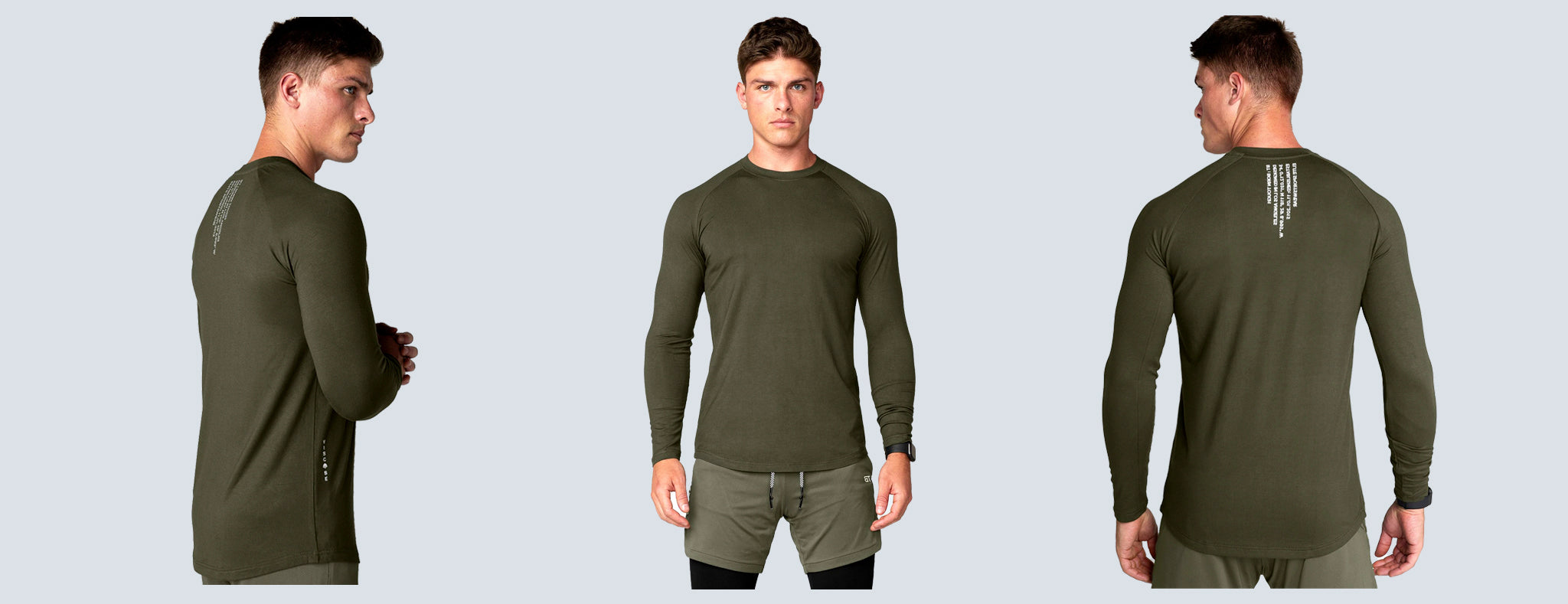 Born Tough Men Core Fit LS Shirt