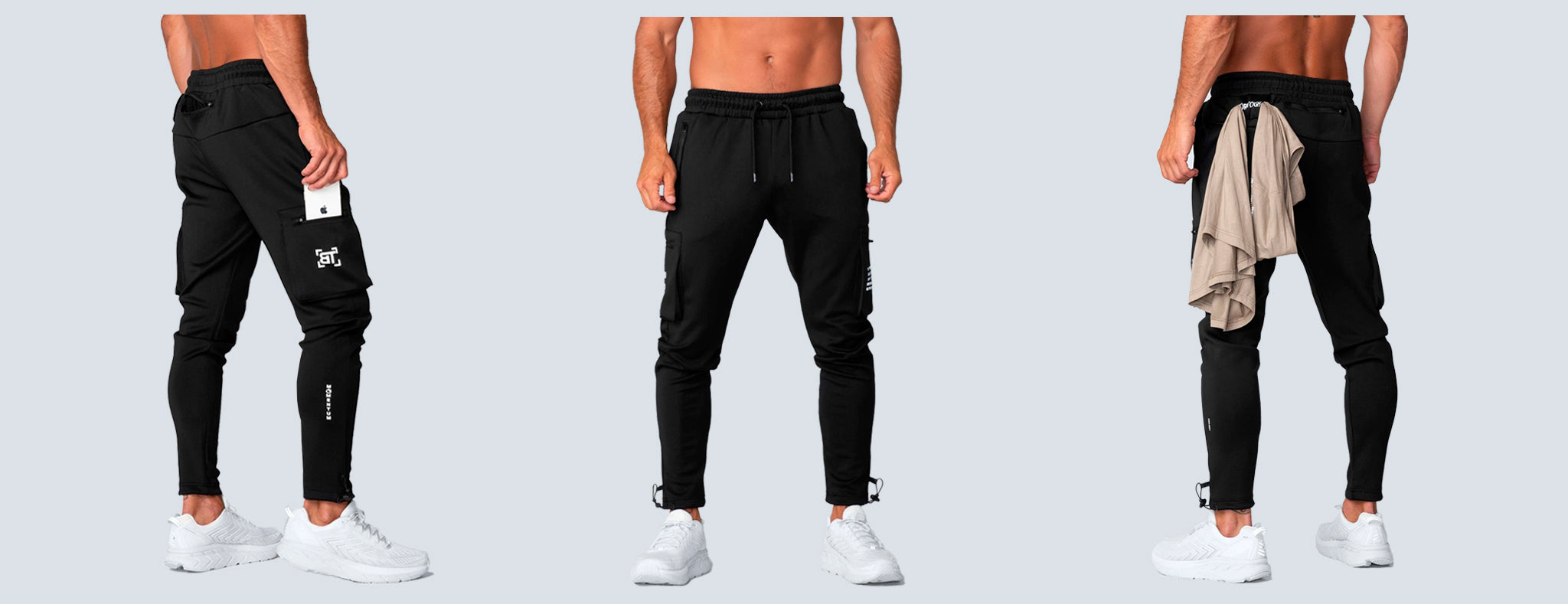 Born Tough Momentum Cargo Running Jogger Pants for Men