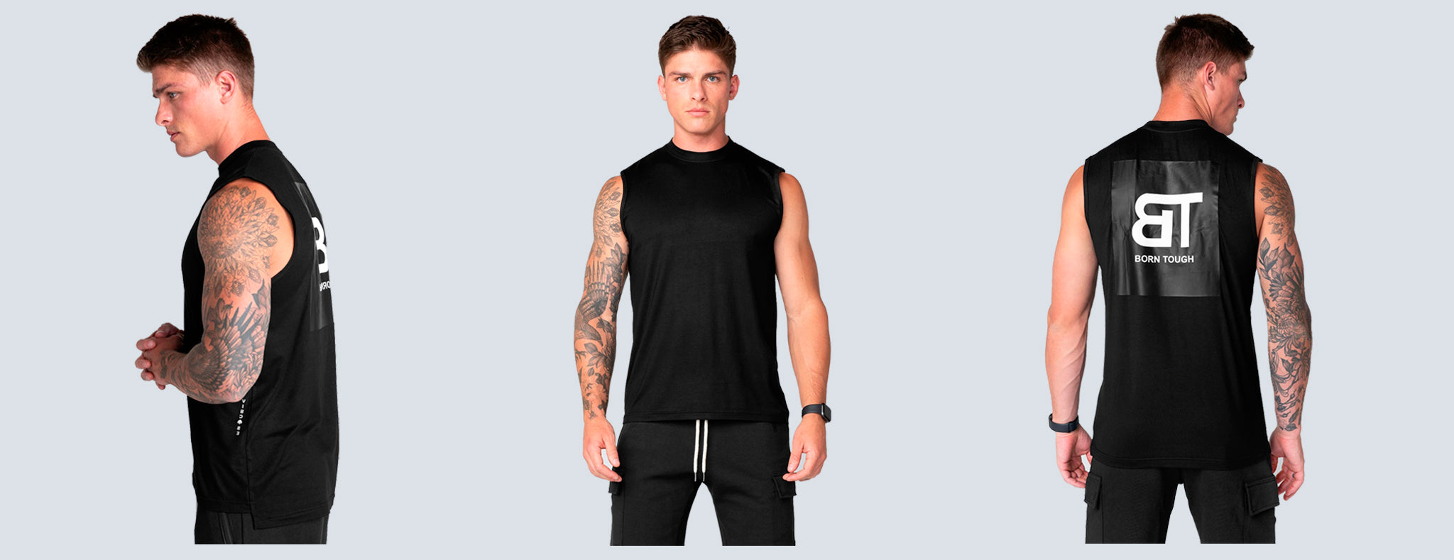 Born Tough Running Sleeveless Shirt