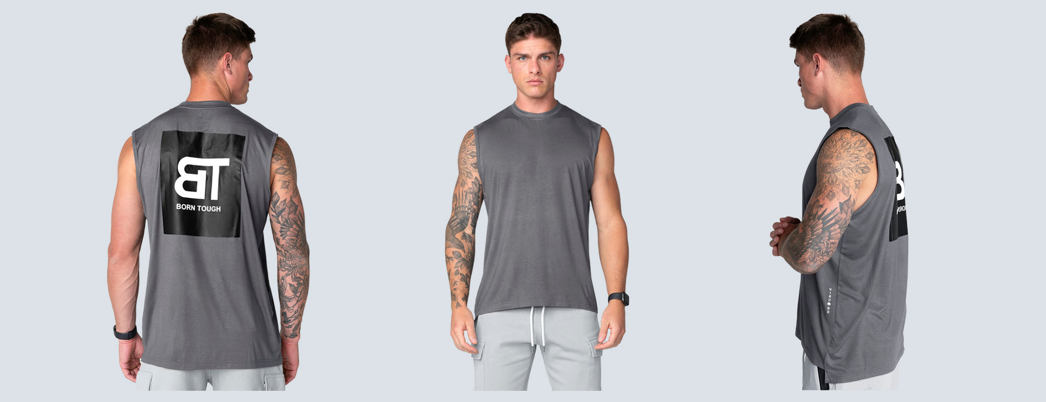 Born Tough Sleeveless Shirt