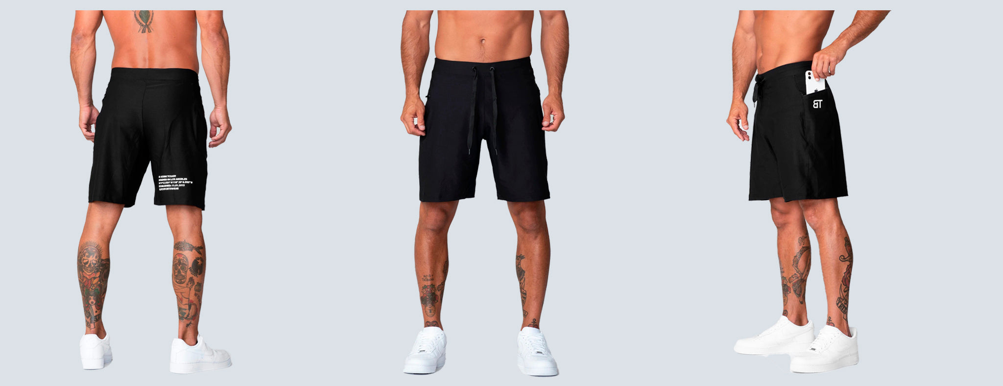 Plain Inseam Crossfit Workout Shorts for Running