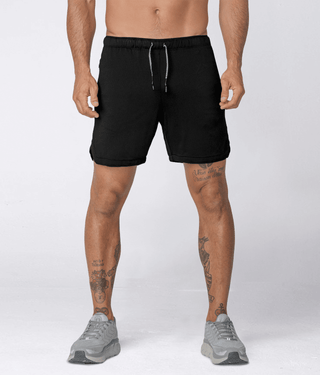 8100 . AirPro Regular-Fit Shorts - Black