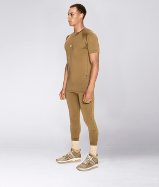 9700 . Compression Regular-Fit Shirt - Khaki