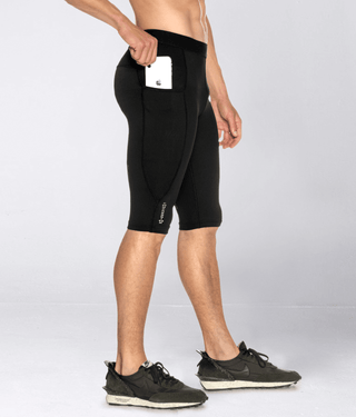 3900 . Compression Regular-Fit Pants - Black